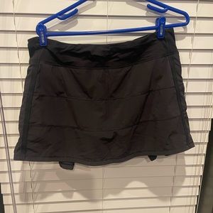 Lululemon skort. Black. Size 10.